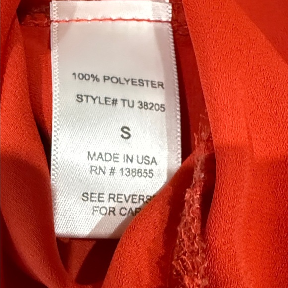 West Kei Vibrant Red Blouse - Picture 4 of 4